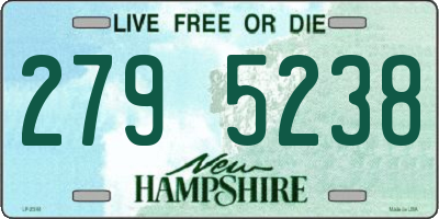 NH license plate 2795238