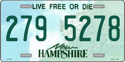 NH license plate 2795278