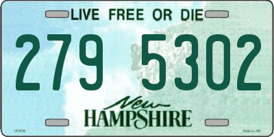 NH license plate 2795302