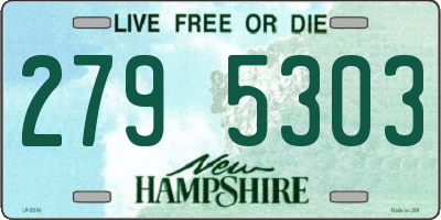 NH license plate 2795303