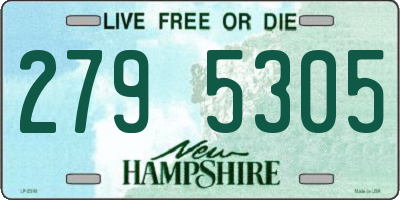 NH license plate 2795305