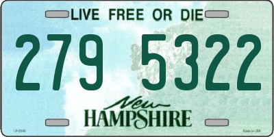 NH license plate 2795322