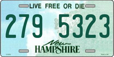 NH license plate 2795323