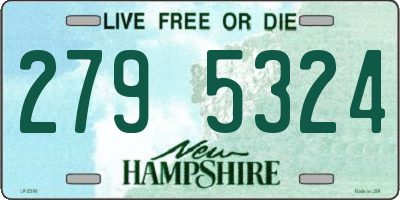 NH license plate 2795324