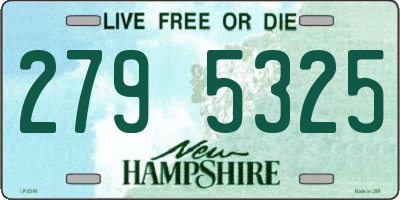 NH license plate 2795325