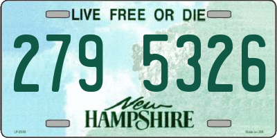 NH license plate 2795326