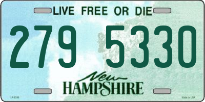 NH license plate 2795330