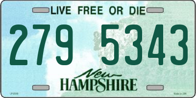 NH license plate 2795343