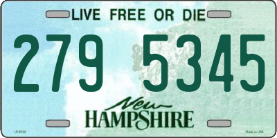 NH license plate 2795345