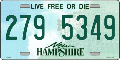 NH license plate 2795349