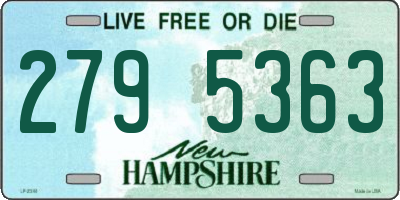 NH license plate 2795363