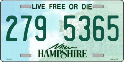 NH license plate 2795365
