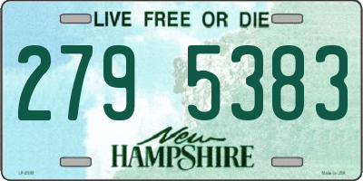 NH license plate 2795383