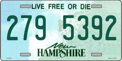 NH license plate 2795392