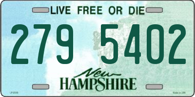 NH license plate 2795402