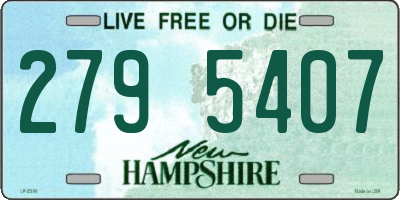 NH license plate 2795407