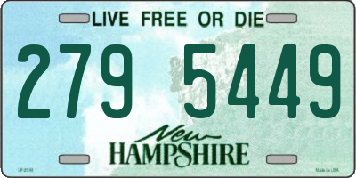 NH license plate 2795449