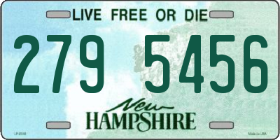 NH license plate 2795456