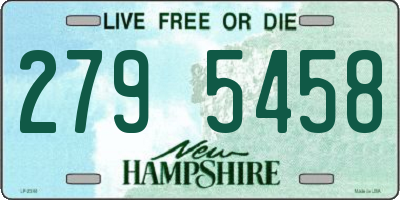 NH license plate 2795458
