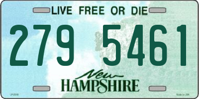 NH license plate 2795461