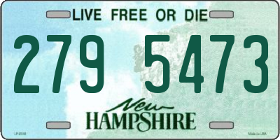 NH license plate 2795473