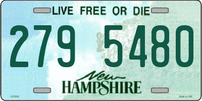 NH license plate 2795480