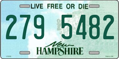 NH license plate 2795482