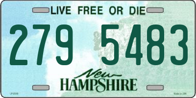 NH license plate 2795483