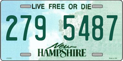 NH license plate 2795487