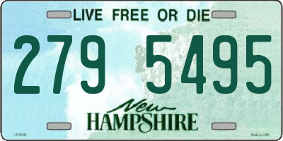 NH license plate 2795495