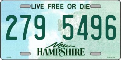 NH license plate 2795496