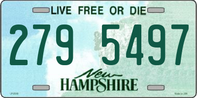 NH license plate 2795497