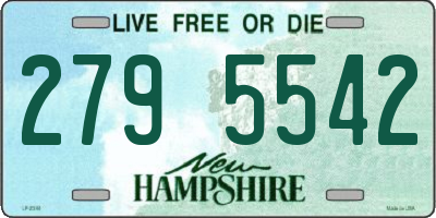 NH license plate 2795542