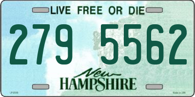 NH license plate 2795562