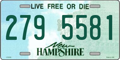 NH license plate 2795581