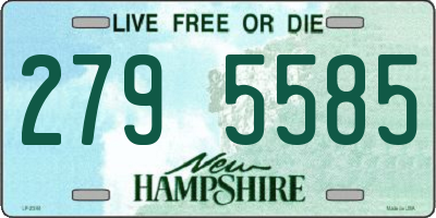 NH license plate 2795585