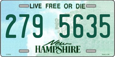 NH license plate 2795635