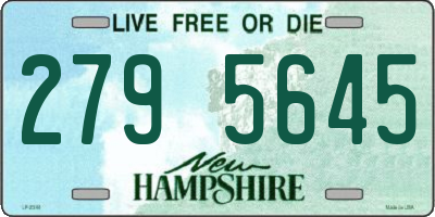 NH license plate 2795645