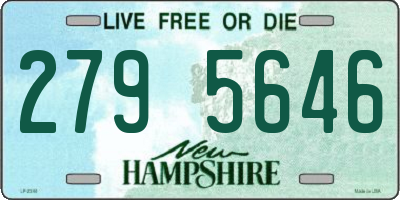 NH license plate 2795646