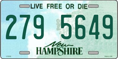NH license plate 2795649