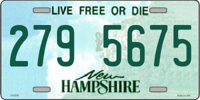 NH license plate 2795675