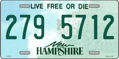 NH license plate 2795712