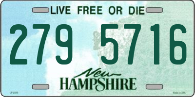 NH license plate 2795716