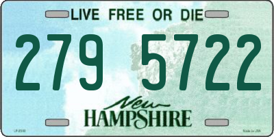 NH license plate 2795722
