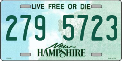 NH license plate 2795723