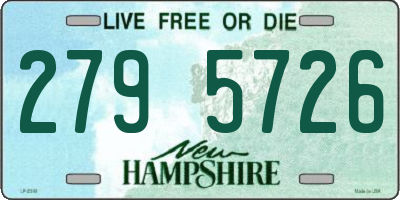 NH license plate 2795726