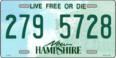 NH license plate 2795728