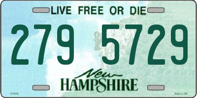 NH license plate 2795729