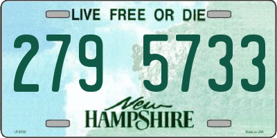 NH license plate 2795733