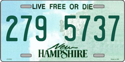 NH license plate 2795737